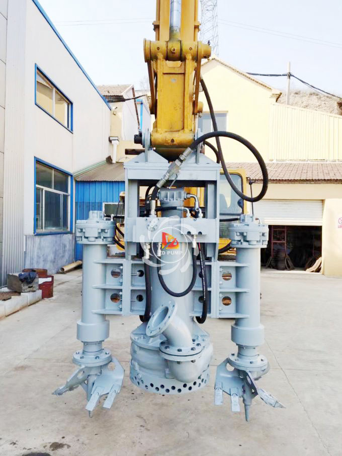 Excavator Use Hydraulic Driven Submersible Slurry Sand Pump