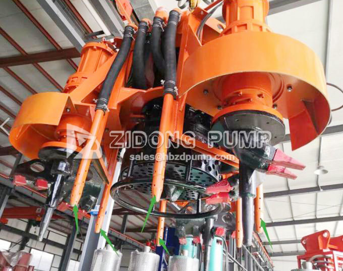 NSQ Hydraulic Excavator Submersible Sand Pump